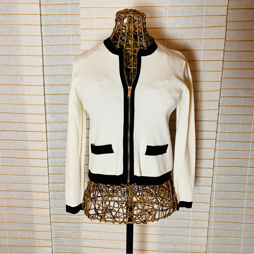 Zara Full Zip Sweater